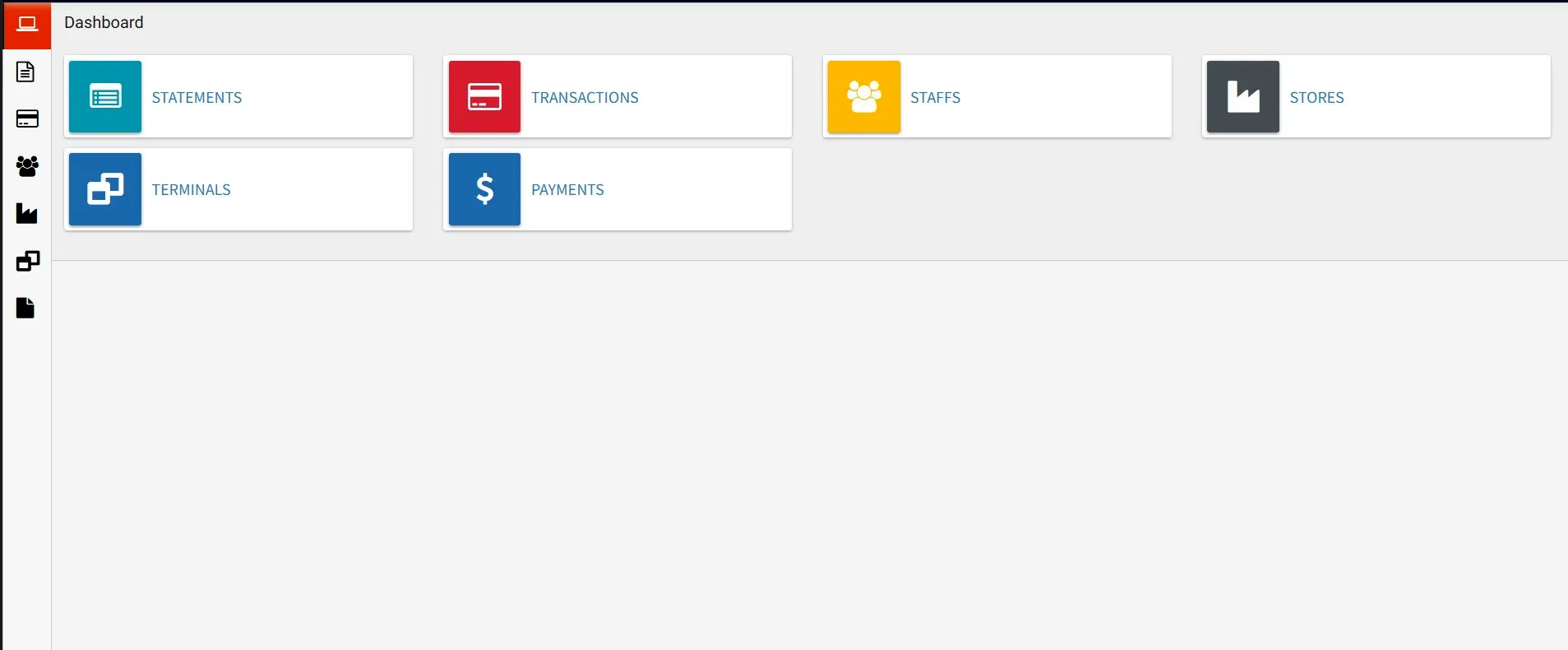 GOIS POS Admin Screenshot
