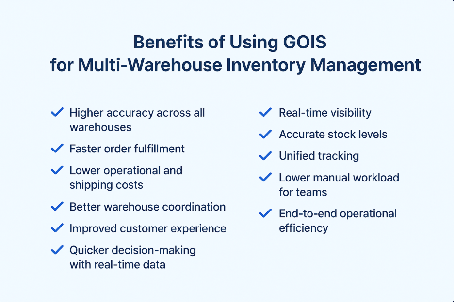 benefits of multi-warehouse inventory management