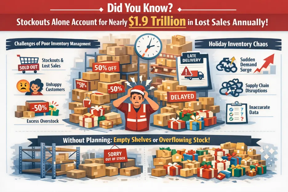 holiday inventory management challenges